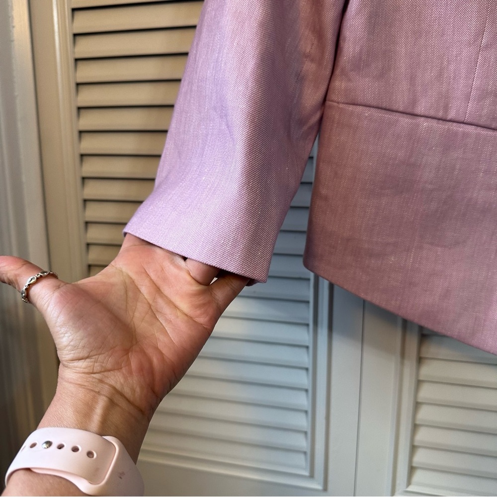 Express Women's Lavender Blazer - Picture 4 of 9